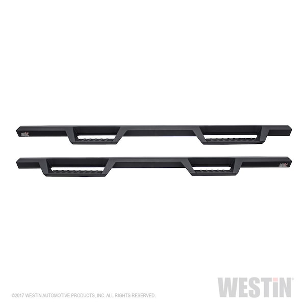 Westin Automotive 04-18 SILVERADO/SIERRA 1500 CREW CAB; 2500/3500 CREW CAB HDX DROP STEPS TEXTURED BLK 56-13725 - main
